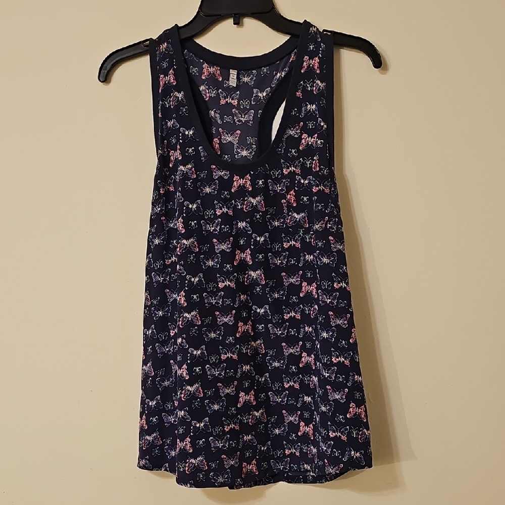 JOIE Butterfly Print Tank Top